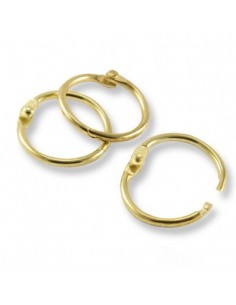 Кільця палітурні золотаві...