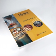 Друк блокнотів на клею з обкладинкою