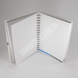 Блокноты с кашированной обложкой с индивидуальным блоком