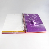 Блокноты с разделителями с твердой обложкой