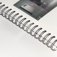 Блокнот на металевій спіралі