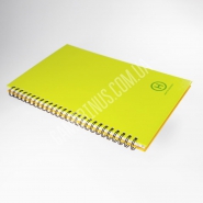 Блокнот на пружині в твердій обкладинці