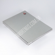 Блокноти на пружині з обкладинкою з дизкартону