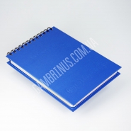 Блокнот на пружині з картонною обкладинкою