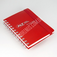 Блокноти на пружині з пластиковою обкладинкою