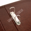 Кільцевий механізм в папці з еко шкіри