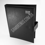 Папка зі шкірзамінника з хлястиком та прихованим магнітом